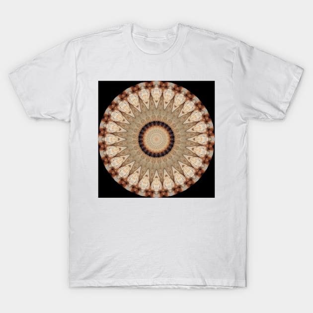 Tree Bark Mandala 2 T-Shirt by Michaelm43